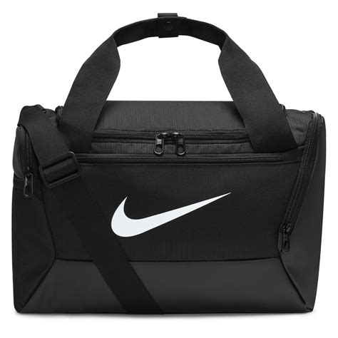 NIKE Brasilia Training Duffel Bag, Black/Black/White, 